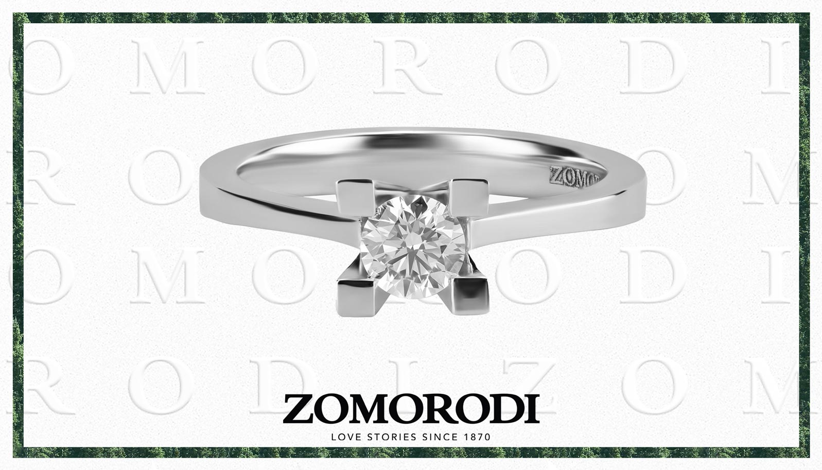 سولیتر تک تخمه چهار چنگ حلقه ازدواج سولیتر تک تخمه برلیان چهار چنگ