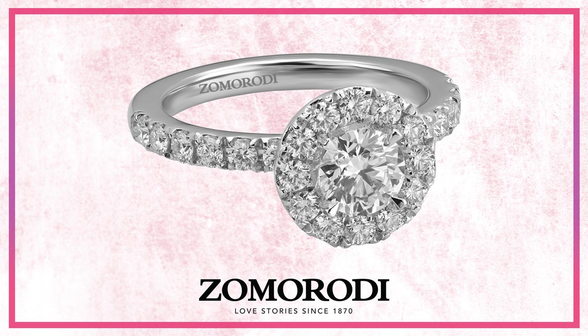 حلقه ازدواج سولیتر با تخمه برلیان طرح سان حلقه ازدواج سولیتر با تخمه برلیان طرح سان